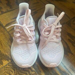 Adidas Light Pink ultra dream DNA sneakers.